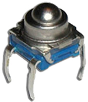 Image of CIT's STJ Series IP67 Through-Hole Tact Switches with Dome Actuator