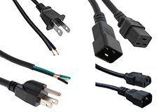 Image of CnC Tech's 12 AWG, 14 AWG, 16 AWG, and 18 AWG Power Cords