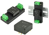CUI's PQDE6W Series 6 W Isolated DC-DC Converters Image des convertisseurs CC/CC isolés série PQDE6W 6 W de CUI