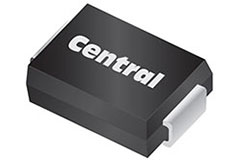 Image of Central Semiconductor Surface-Mount Silicon Tin-Whisker-Mitigated Glass-Passivated Junction Transient Voltage Suppressors