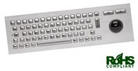 Image of Cherry America's Vandal-Proof Metal Keyboard for Kiosk and Industrial Applications