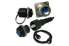 Image of Conec's Fiber-Optic LC Connectors