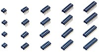 Nidec Components  的 CFS 系列 DIP 滑动开关图片