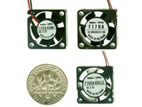 Nidec Components  的超小型無刷 DC 風扇的圖片