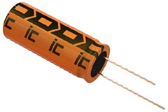 Image of Cornell Dubilier Knowles' CKE Series Aluminum Electrolytic Radial Leaded Capacitors