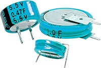 Cornell Dubilier 鈕扣電池超級電容的圖像