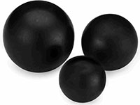 Image of Davies Molding Thermoset Rubber Ball Knobs