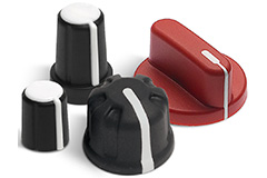 Image of Davies Molding's Two-Shot Soft Touch Knobs