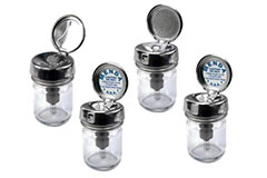 Image of Desco's Menda Clear Glass Dispensers