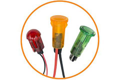 Image of Dialight's 655 Series 1/2" Snap-in Panel Mount Indicators