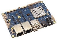 Digi's CC-SBP-WMX ConnectCore® 6UL SBC Pro with I.MX6UltraLite, ARM® Cortex®-A7 Digi 的 CC-SBP-WMX ConnectCore® 6UL SBC Pro,含 I.MX6UltraLite ARM® Cortex®-A7 的圖片