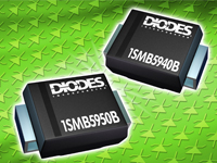 Imagen de los diodos zéner de potencia de las series 1SMB594 y 1SMB595