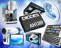 Immagine dell'interruttore a effetto Hall AH1389 di Diodes