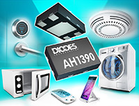 Diodes 的 AH1390 单极霍尔效应开关图片