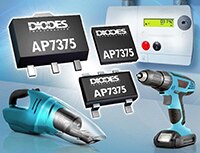 Image of Diodes' AP7375 Low-Dropout Regulators