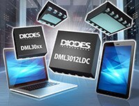 Diodes 的 DML30x 智慧型負載開關的圖片