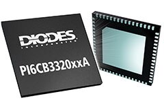 Image of Diodes Incorporated PI6CB3320xxA Series Clock Buffers