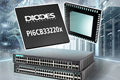 Image of Diodes PI6CB332204/PI6CB332202/PI6CB332002 Clock Mux-Buffers