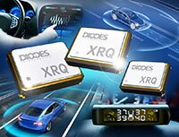 Diodes XRQ 系列高可靠度石英晶體 (旨在滿足汽車用 TPMS 的要求) 的圖像