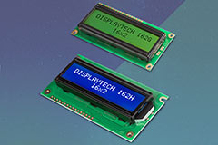 Image of Displaytech's LCD Character Modules