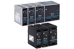 Image of Delta Electronics' Force-GT Series Industrial DIN Rail Power Supply