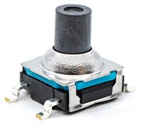 Image of E-Switch's Mid-Size Tact Switch with High Actuator