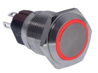 Image of E-Switch PVA3 Series Anti-Vandal Switch