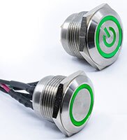 Image of E-Switch's SV Series Anti-Vandal Switch
