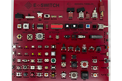 Micro PCB with sample switches