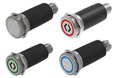 Image of EAO's Series 82 Overmolded with M12 Connector