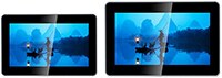 Image of EDATEC ED-HMI2002 Dual-4K Raspberry Pi 4 Industrial Panel PC Series