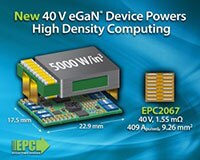 EPC 的 EPC2067 40 V、409 A 脉冲 eGaN® FET 图片