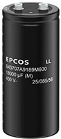 Epcos의 알루미늄 전해 커패시터 이미지