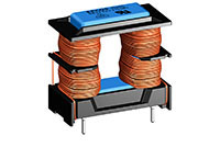 Image of Epcos' Power Line Chokes with Vertical Design