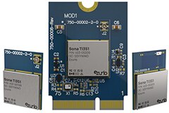 Image of Ezurio Sona™ TI351 Wi-Fi 6 Module