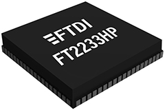 Image of FTDI's FT2233HPQ USB Bridge