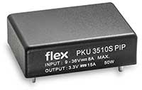Image of Flex Power Modules PKU3500S Encapsulated Industrial DC/DC Converter Module