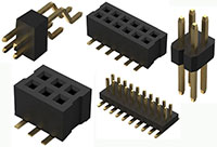 Image of GCT’s 1 mm Board-to-Board Dual Row Connector Range