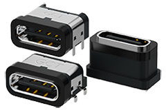 Image of GCT USB Type-C® Connectors for IP67 Charging