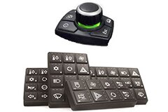 Image of Grayhill's 3K and 3J CANbus Keypads and Joysticks