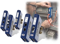 HMS Industrial Networks 的 Anybus 串口到工业协议转换器的图片