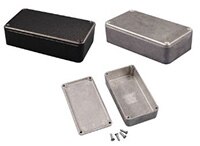 Image of Hammond's 1590 Series Die-Cast Aluminum Enclosures