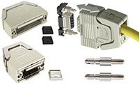 Image of Harting D-Sub Push-Pull Hoods