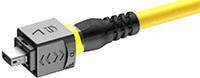 HARTING Mini PushPull ix Industrial® 包覆成型电缆组件的图片