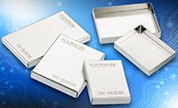 Harwin 的 SMT 組裝用鎳銀材質易裝型 EMC 屏蔽罐圖片