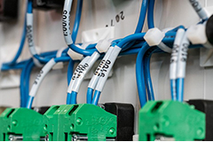 Image of HellermannTyton TabTags™ Self-Laminating Labels