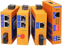 Image of Henrich Electronics' HEMC3 Industrial Grade Media Converters