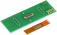 Hirose 的 BK10 系列混合型 FPC 對板連接器的圖片
