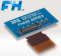 Hirose FH63S 系列屏蔽式 FPC 連接器的圖片