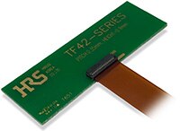 Image of Hirose's TF42 Series Back Flip FPC Connector